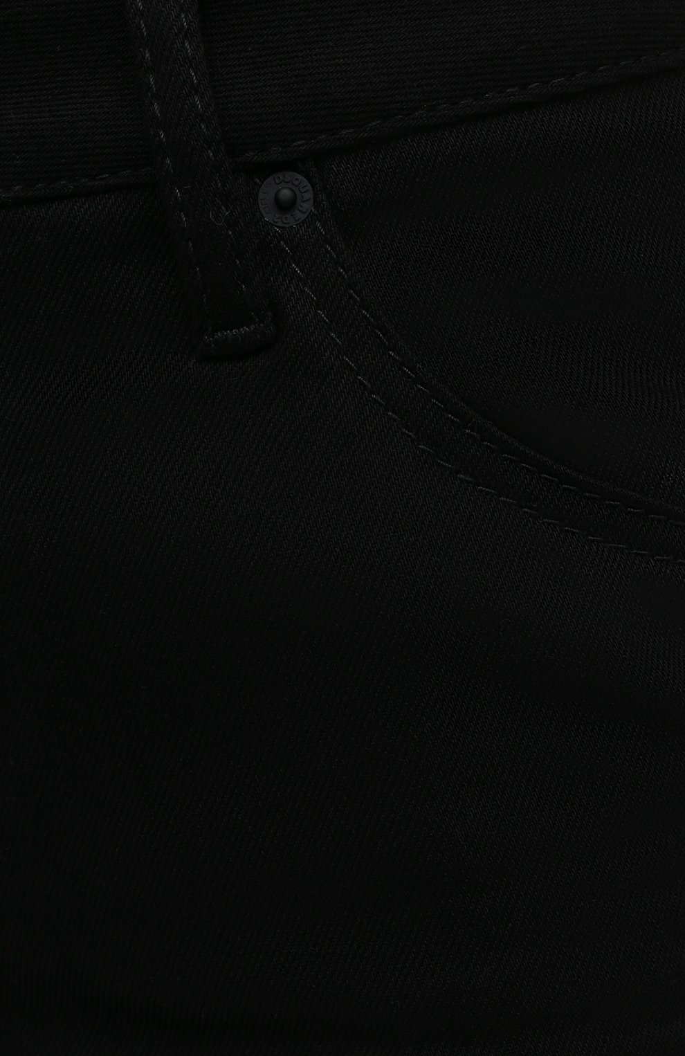 Джинсы DSQUARED2 черного цвета по цене 37750 руб., арт. S72LB0367/S30564, фото 5 Джинсы DSQUARED2, арт. S72LB0367/S30564, фото 5