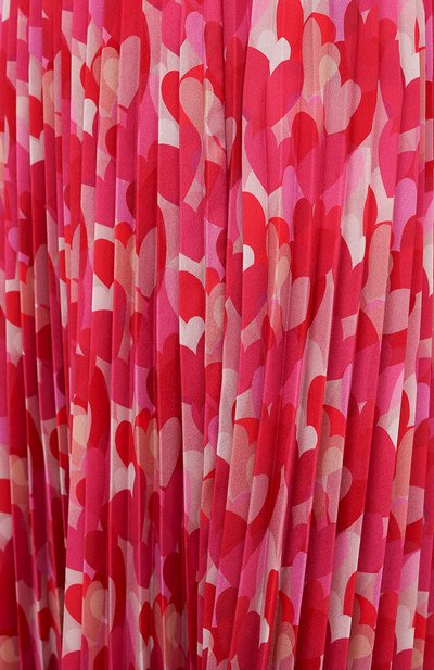 Плиссированная юбка REDVALENTINO розового цвета по цене 73900 руб., арт. XR3RAH29/6AE, фото 5 Плиссированная юбка REDVALENTINO, арт. XR3RAH29/6AE, фото 5