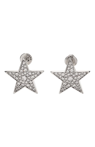 Женские серьги NUMBERING, арт. 4111/RH0DIUM