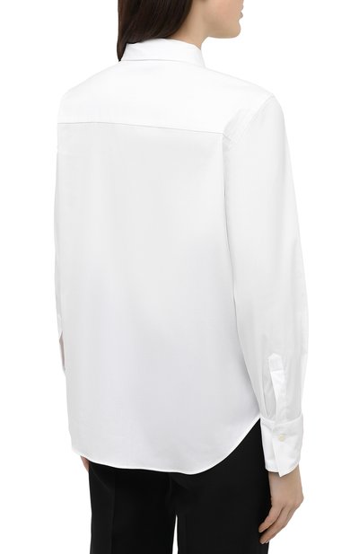 Хлопковая рубашка BRUNELLO CUCINELLI, арт. M0091MF106, фото 4