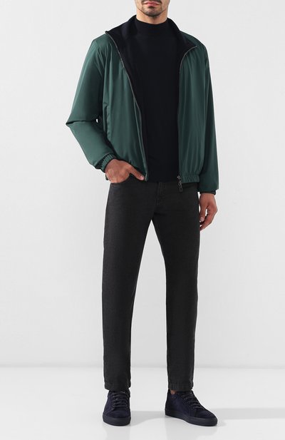 Замшевые кеды BRIONI, арт. QHGP0L/P3711, фото 2