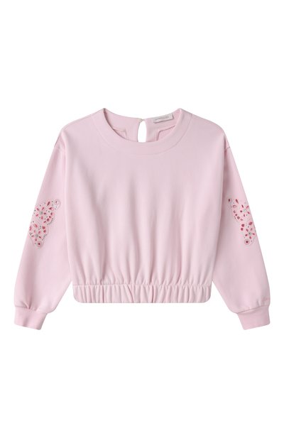 Хлопковый свитшот MONNALISA, арт. 79E602