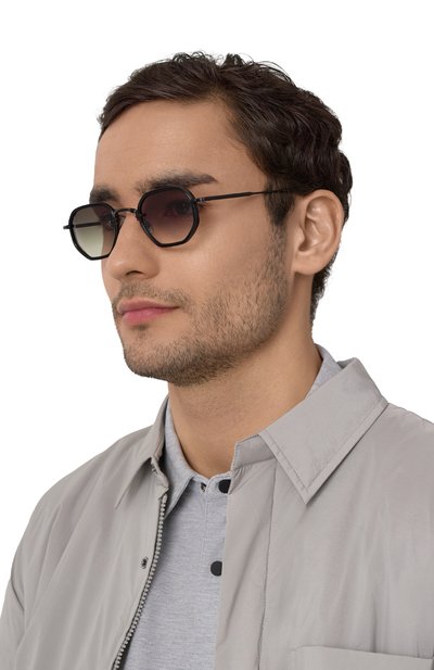 Солнцезащитные очки EQUE.M черного цвета по цене 98550 руб., арт. HIGH IV SUN/MB, фото 2 Солнцезащитные очки EQUE.M, арт. HIGH IV SUN/MB, фото 2