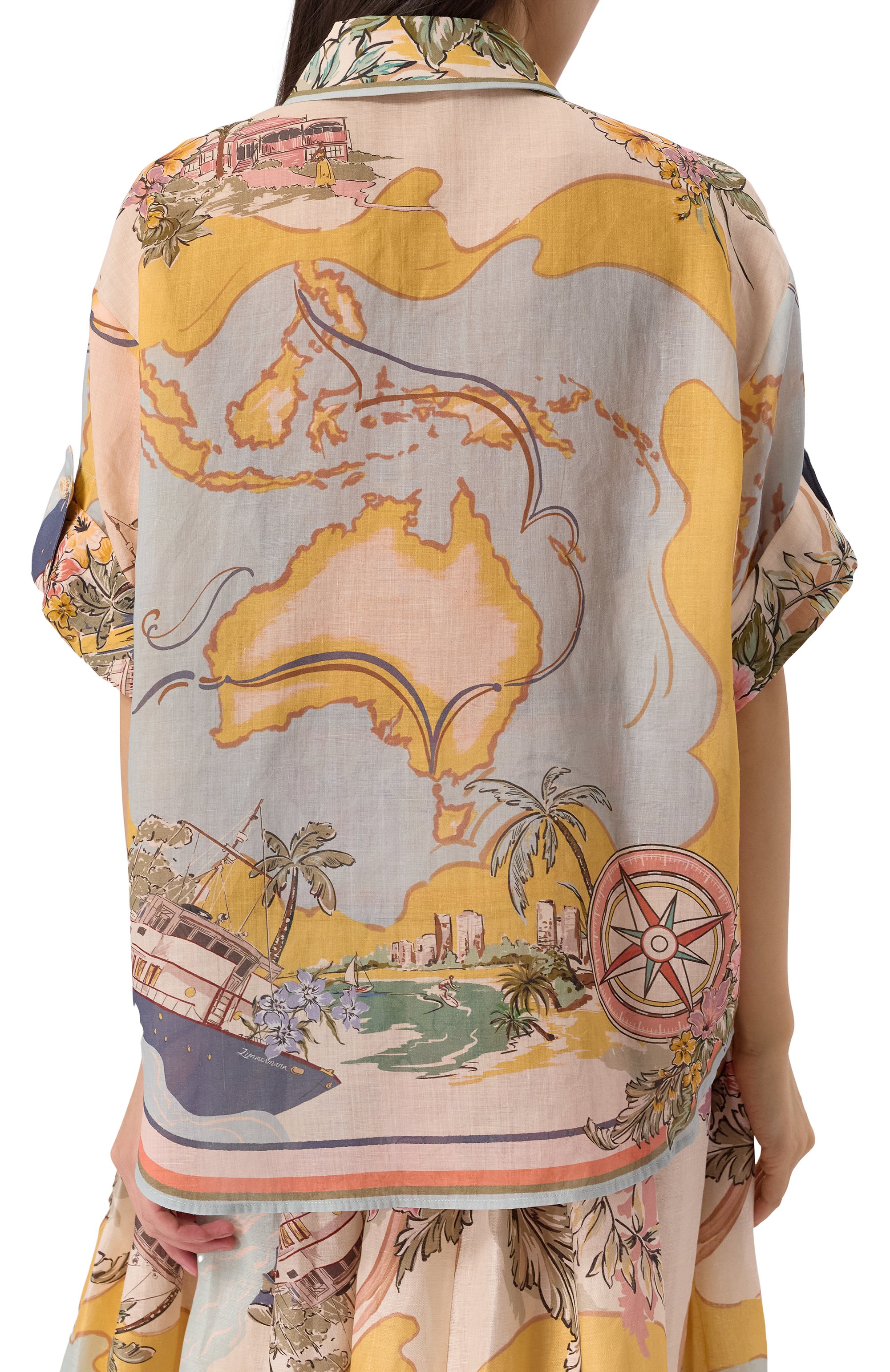 Рубашка ZIMMERMANN, арт. 1785TRS253, фото 4