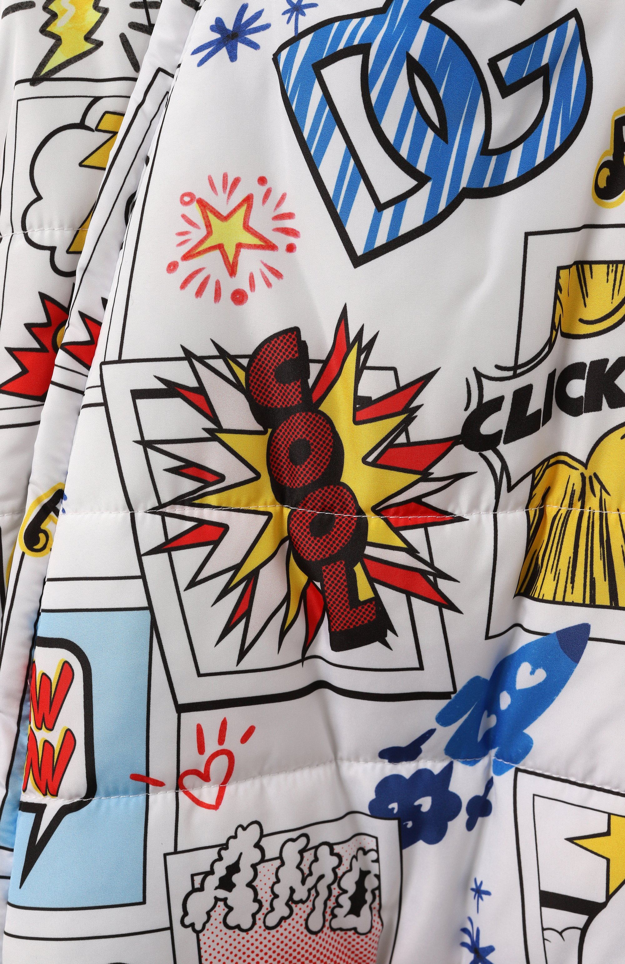 Утепленный комбинезон DOLCE & GABBANA разноцветного цвета по цене 106500 руб., арт. L1J08W/ISMIR_SET, фото 3 Утепленный комбинезон DOLCE & GABBANA, арт. L1J08W/ISMIR_SET, фото 3