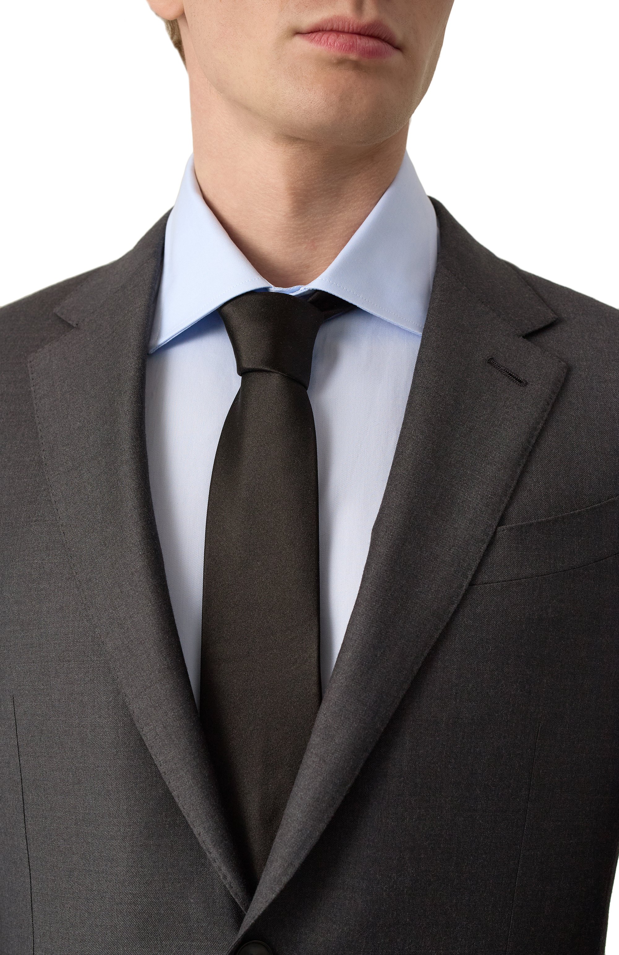 Шелковый галстук CORNELIANI, арт. 25U906-2520480, фото 2