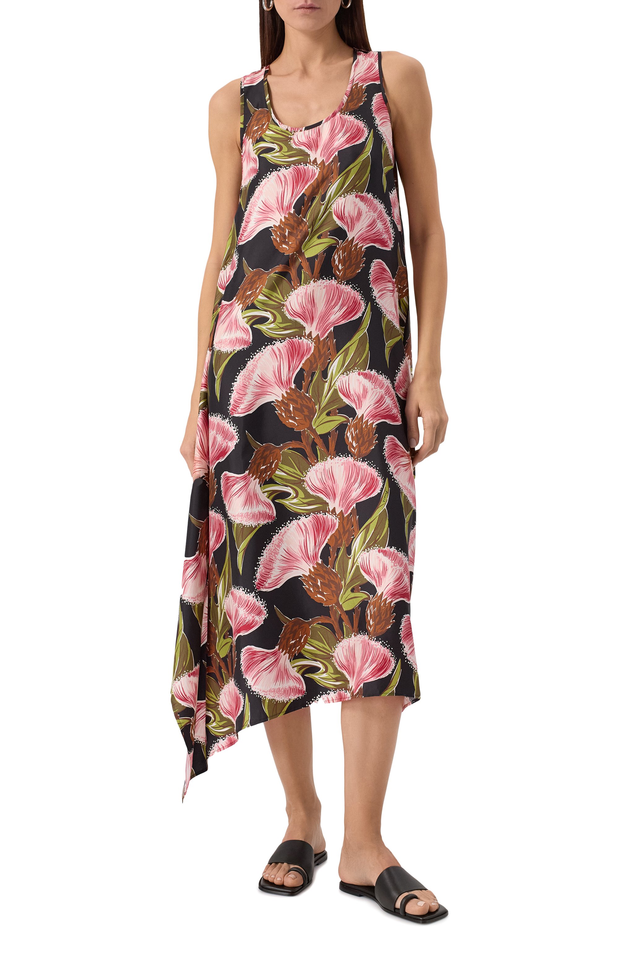 Шелковое платье P.A.R.O.S.H., арт. D723244, фото 3