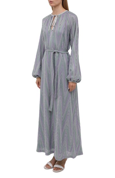 Платье из хлопка и вискозы M MISSONI, арт. 2DG00557/2J0051, фото 3