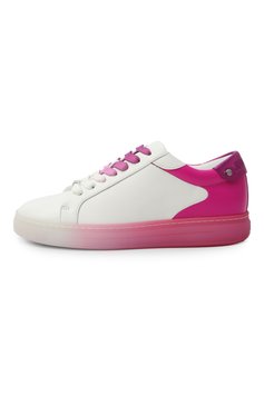 Кожаные кеды rome JIMMY CHOO, арт. R0ME/F/QYE, фото 2