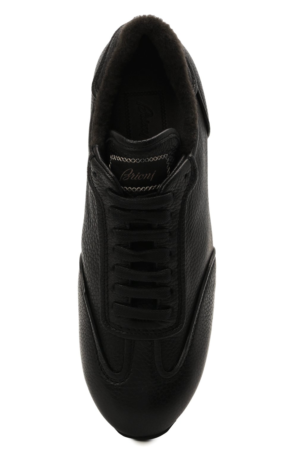 Кожаные кроссовки BRIONI, арт. QHI90L/09712, фото 5