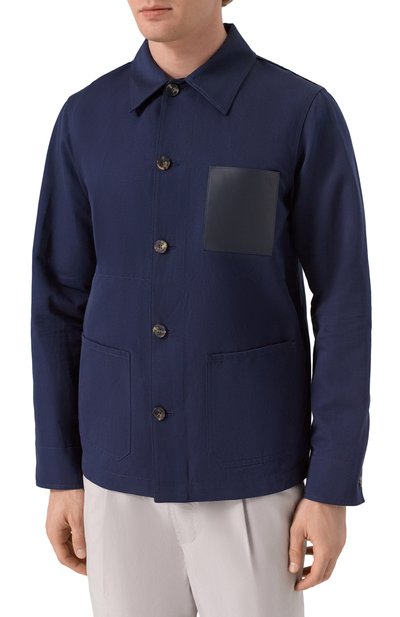 Куртка-рубашка из хлопка и льна JACOB COHEN, арт. 25E P/JUM_E0022 080 T747A RW, фото 3