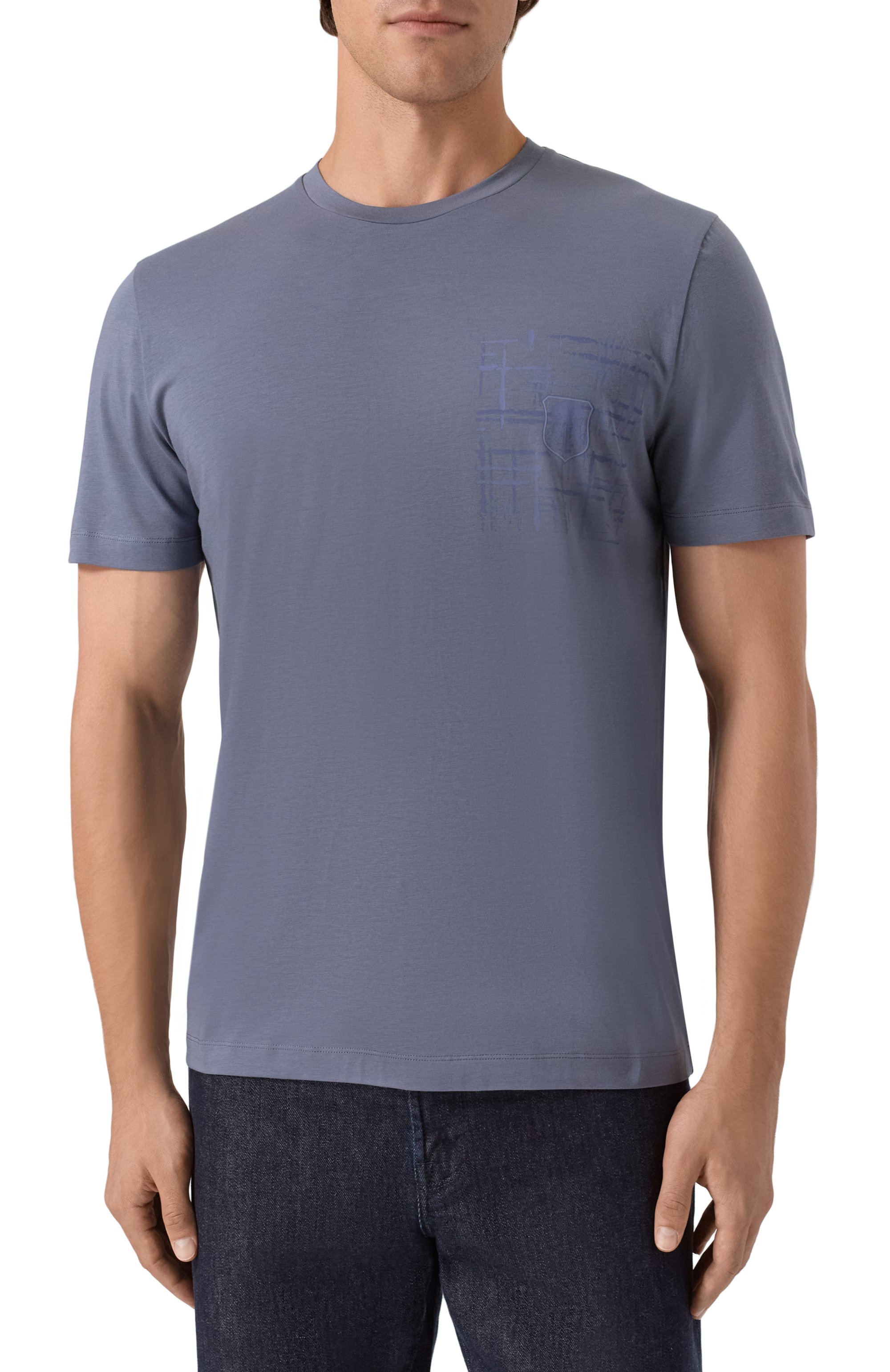 Хлопковая футболка CORNELIANI, арт. 26G583-2625024, фото 3