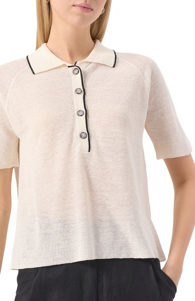 Льняное поло GRAN SASSO, арт. 57240/24840, фото 5