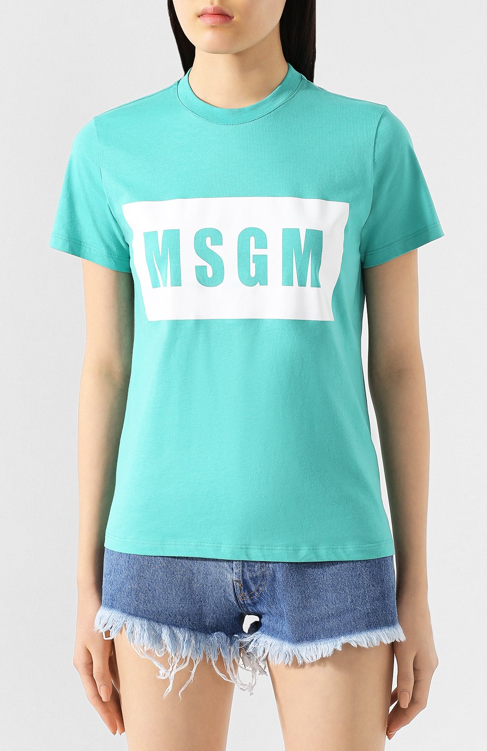 Хлопковая футболка MSGM, арт. 2841MDM95 207298, фото 3