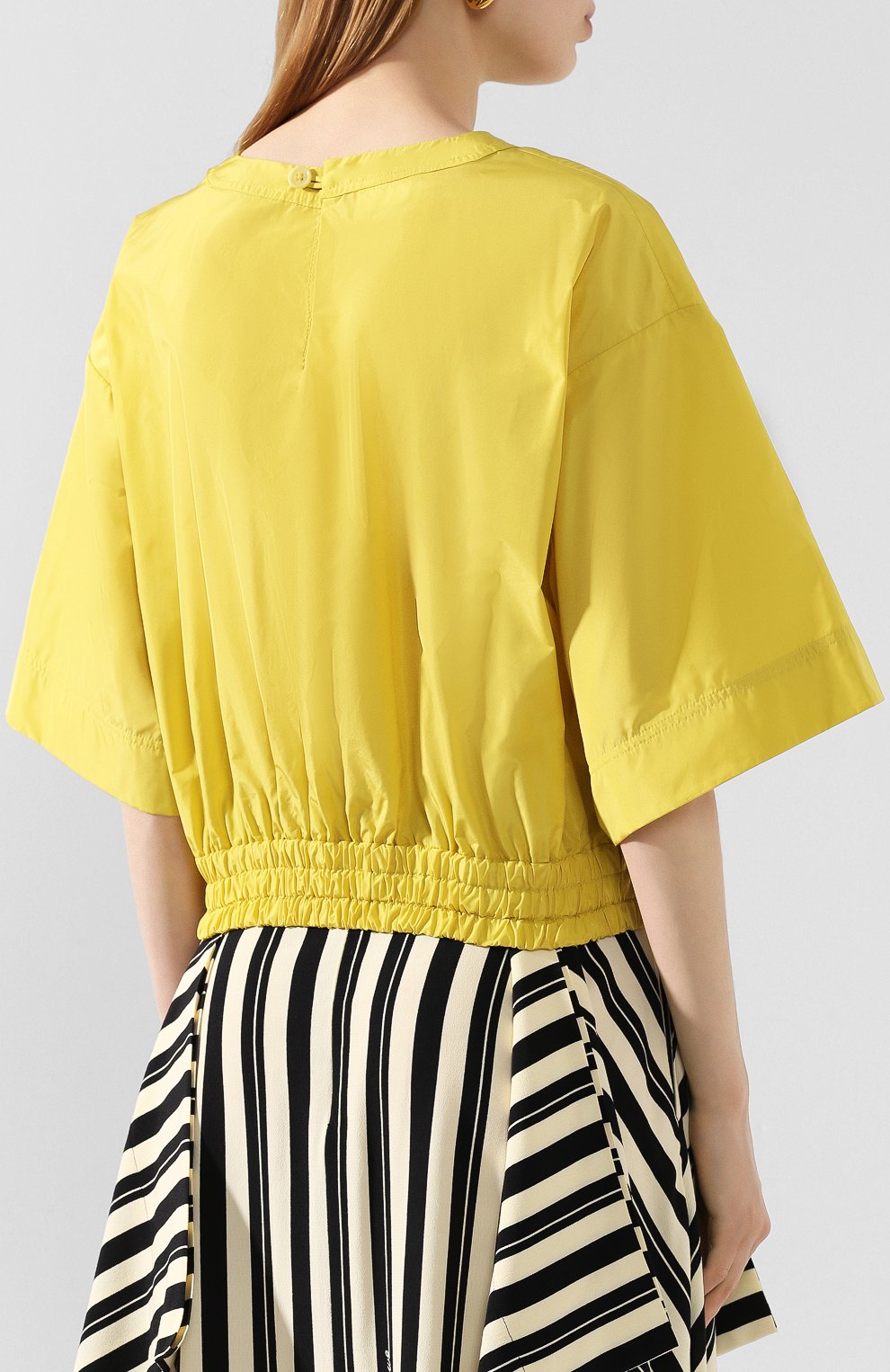 Топ DRIES VAN NOTEN желтого цвета по цене 34550 руб., арт. 201-10729-9383, фото 4 Топ DRIES VAN NOTEN, арт. 201-10729-9383, фото 4