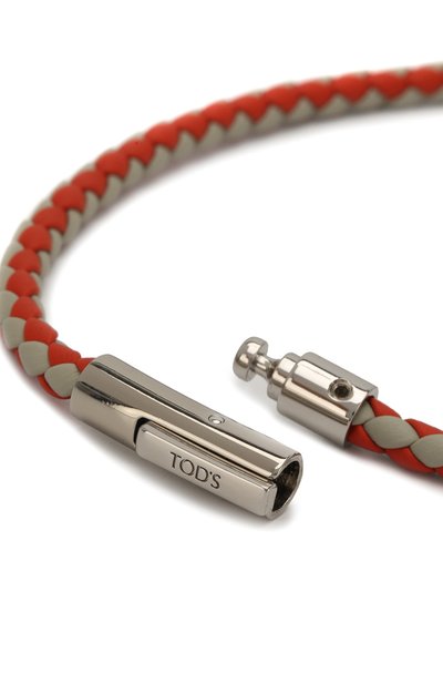 Кожаный браслет TOD’S, арт. XEMB1900200FLR, фото 3