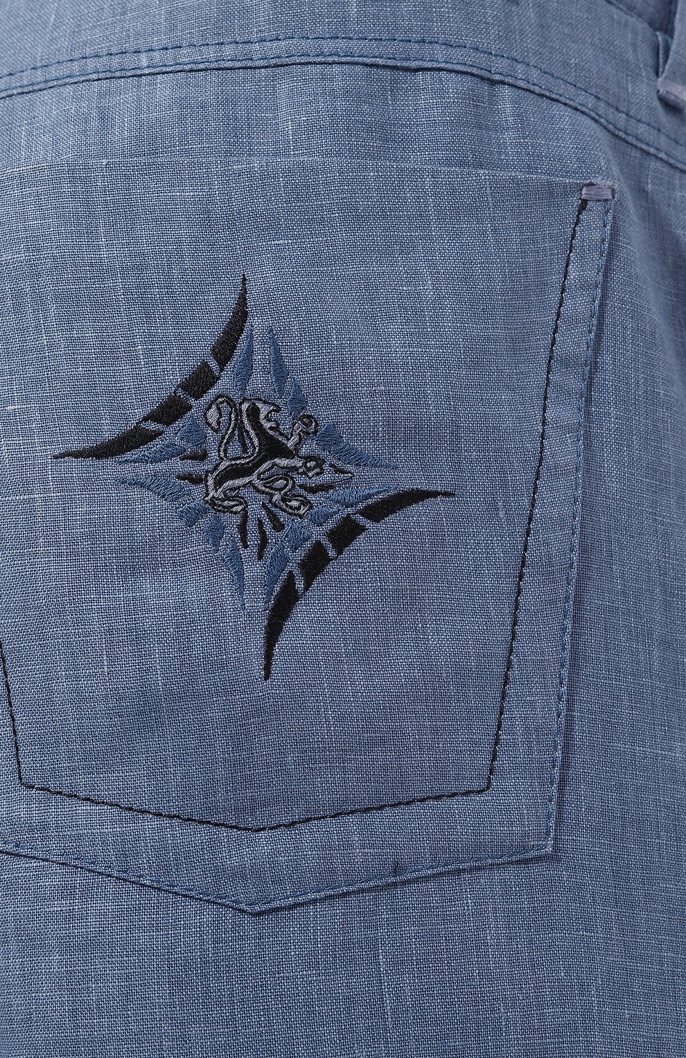 Льняные брюки ZILLI, арт. M0R-D0270-LIN01/R001, фото 5