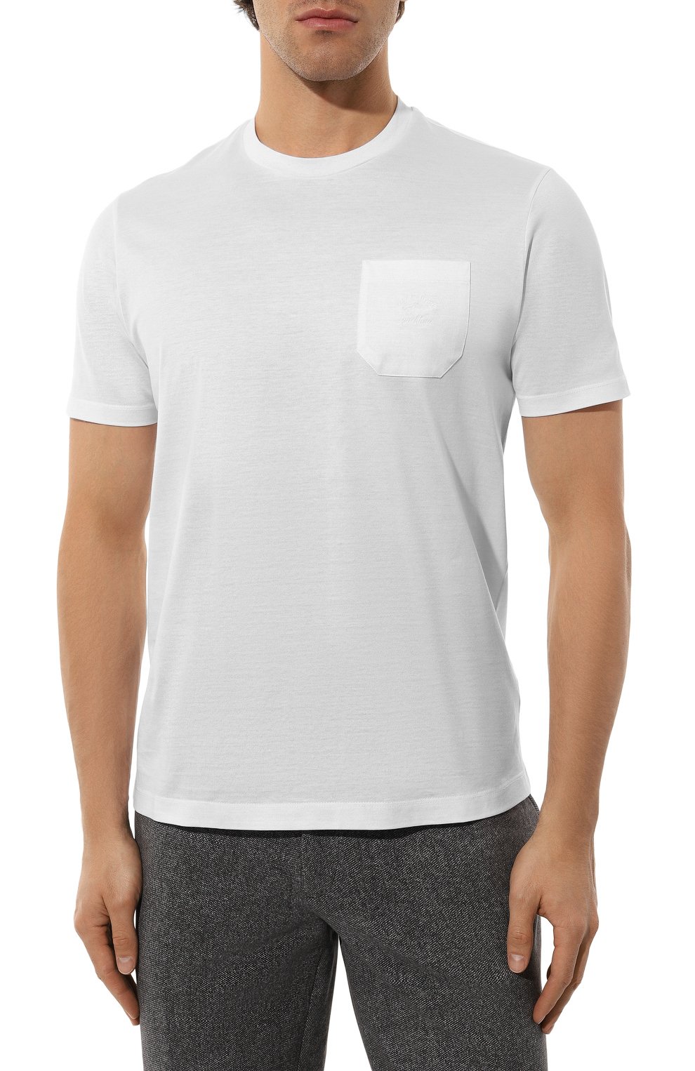 Хлопковая футболка PAUL&SHARK, арт. C0P1011, фото 3