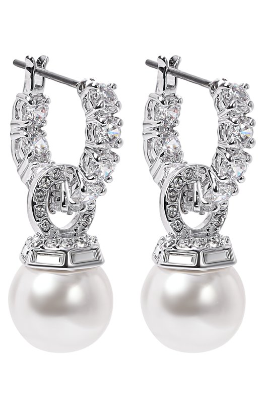 Серьги Matrix Swarovski 5691716 Серебряный  5691716 Фото 3