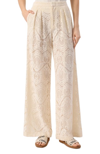 Брюки из вискозы и хлопка TWINSET, арт. 251TS2191, фото 3