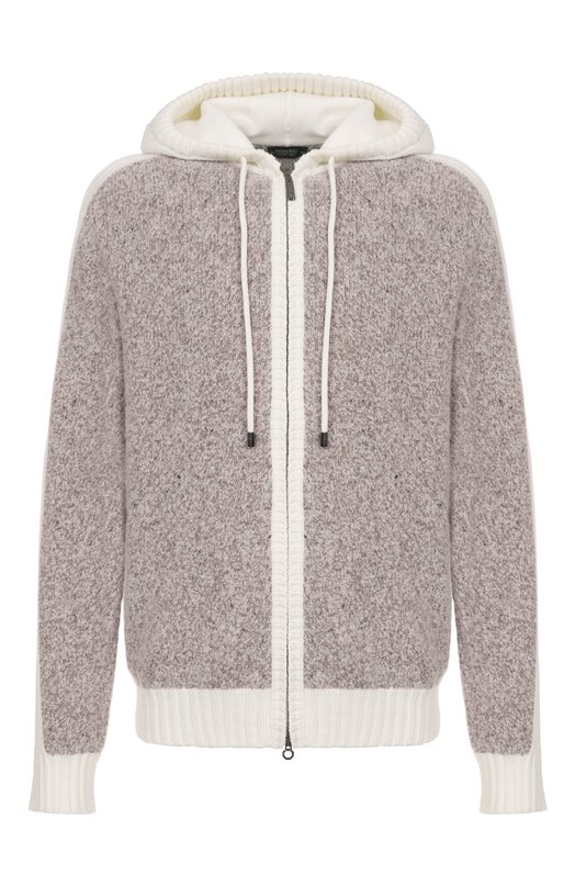 Кардиган из шерсти и кашемира Stefano Ricci K404001FCR/F25361 Бежевый K404001FCR/F25361