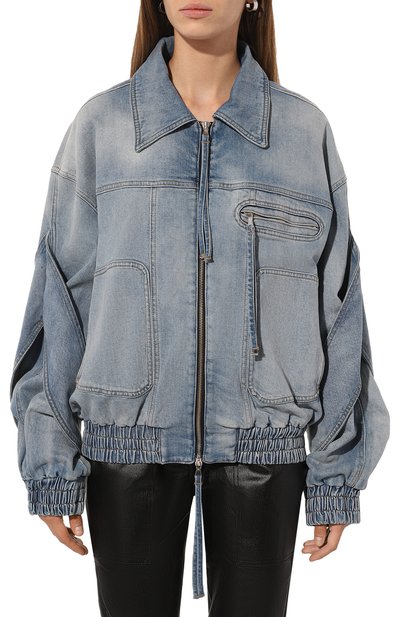 Джинсовый бомбер BLUMARINE, арт. P422J120R, фото 3