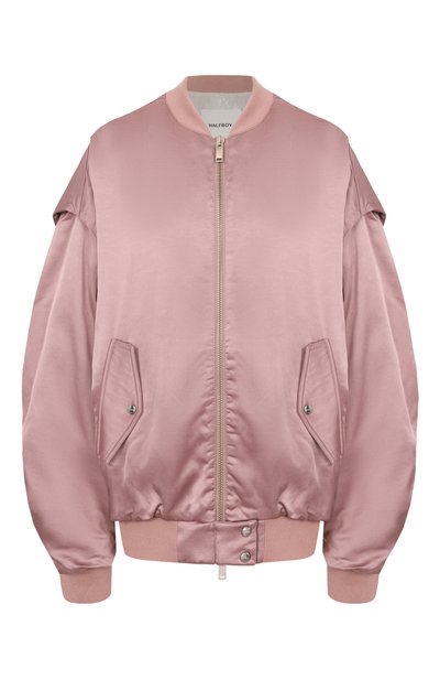 Женский бомбер из вискозы HALFBOY, арт. HS251W0074