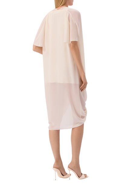 Платье MM6 кремового цвета по цене 99050 руб., арт. S52DG0034/M35468, фото 3 Платье MM6, арт. S52DG0034/M35468, фото 3