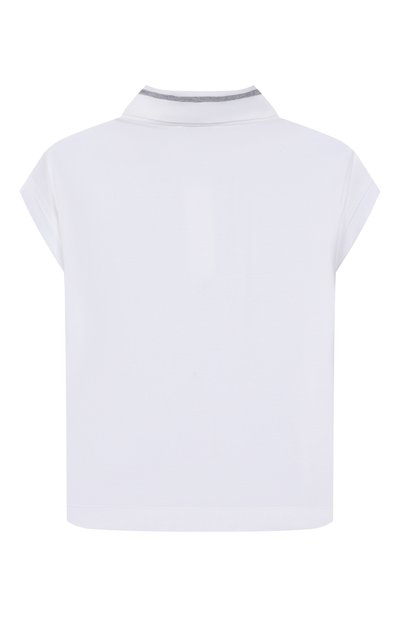 Хлопковое поло BRUNELLO CUCINELLI, арт. B0T81T441A, фото 2