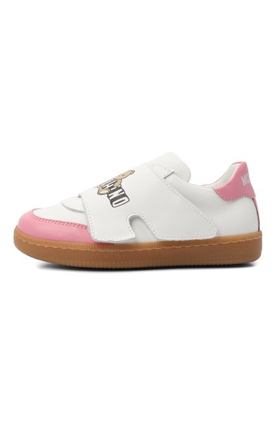 Кожаные кеды MOSCHINO, арт. 83057/VAR3_001