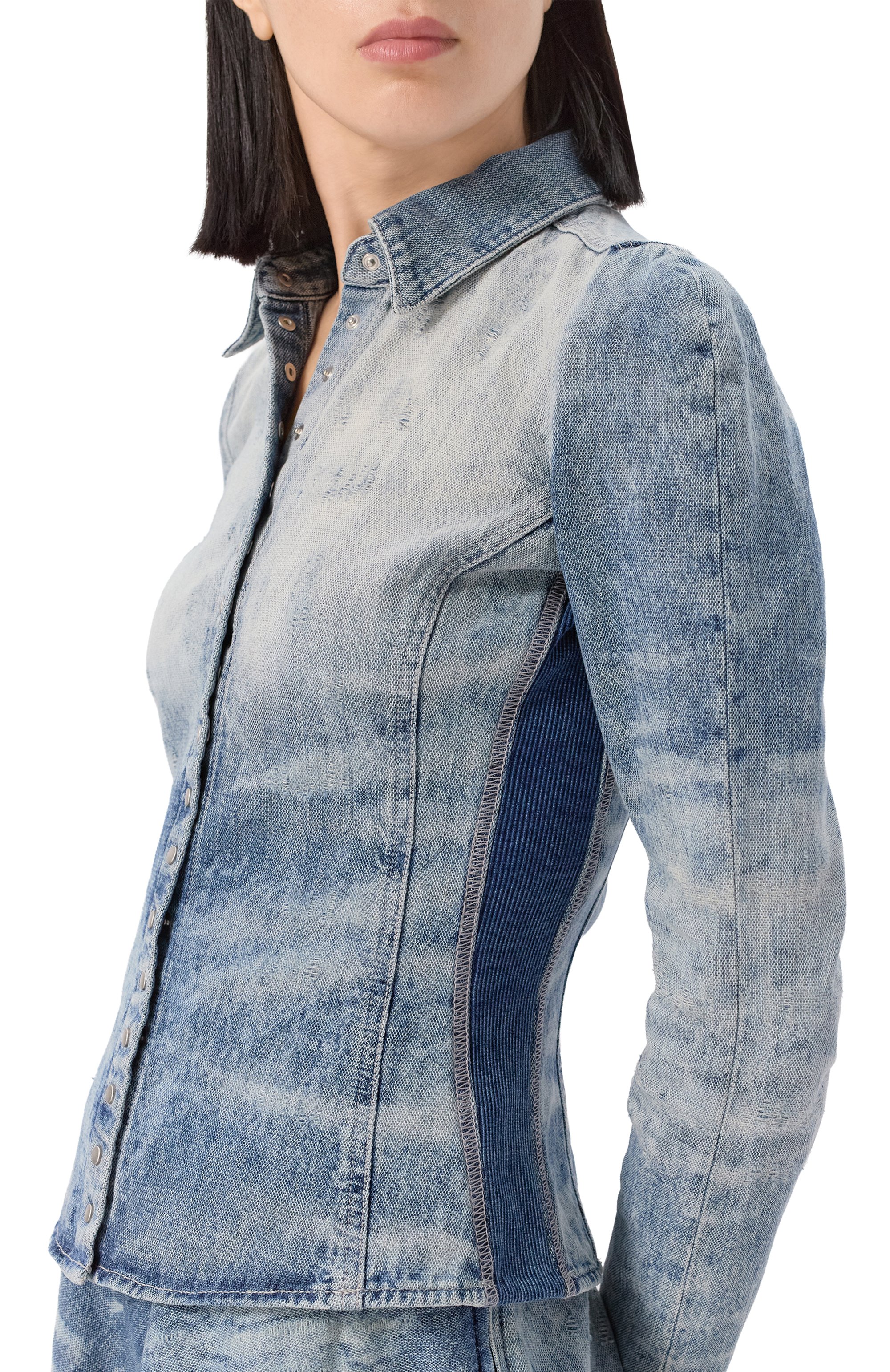 Джинсовая рубашка de-masly DIESEL, арт. A21284/068TY, фото 5