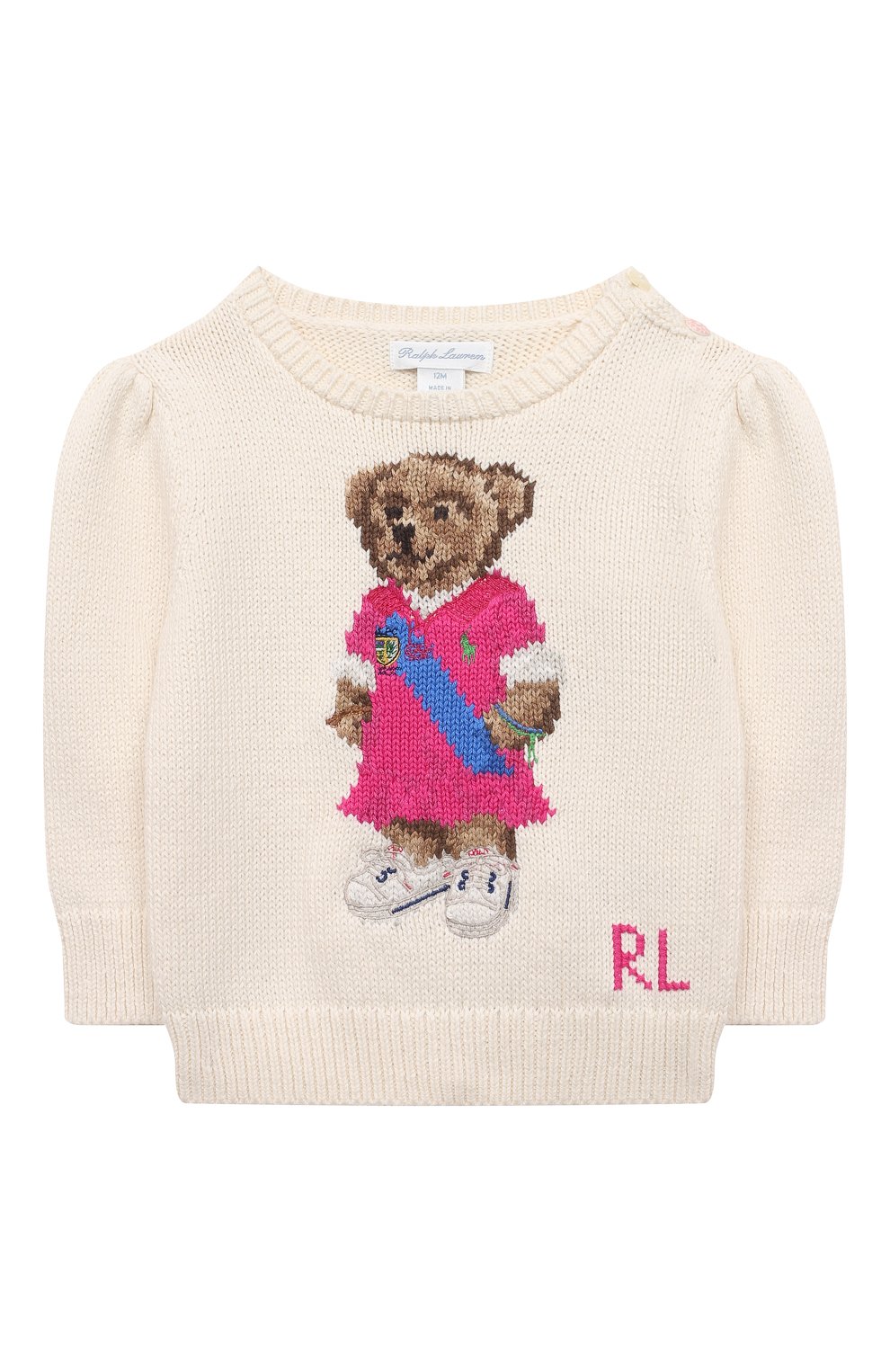 Хлопковый пуловер RALPH LAUREN, арт. 310834981, фото 1