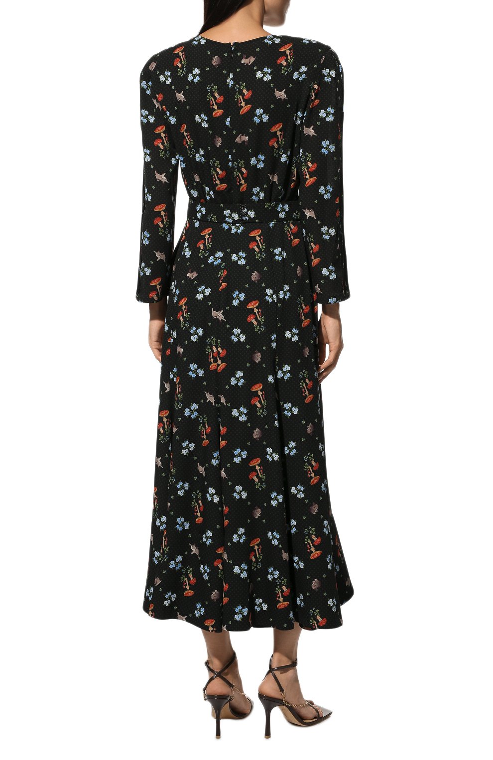 Шелковое платье ULYANA SERGEENKO, арт. ABM017FW21P (2460т21), фото 4