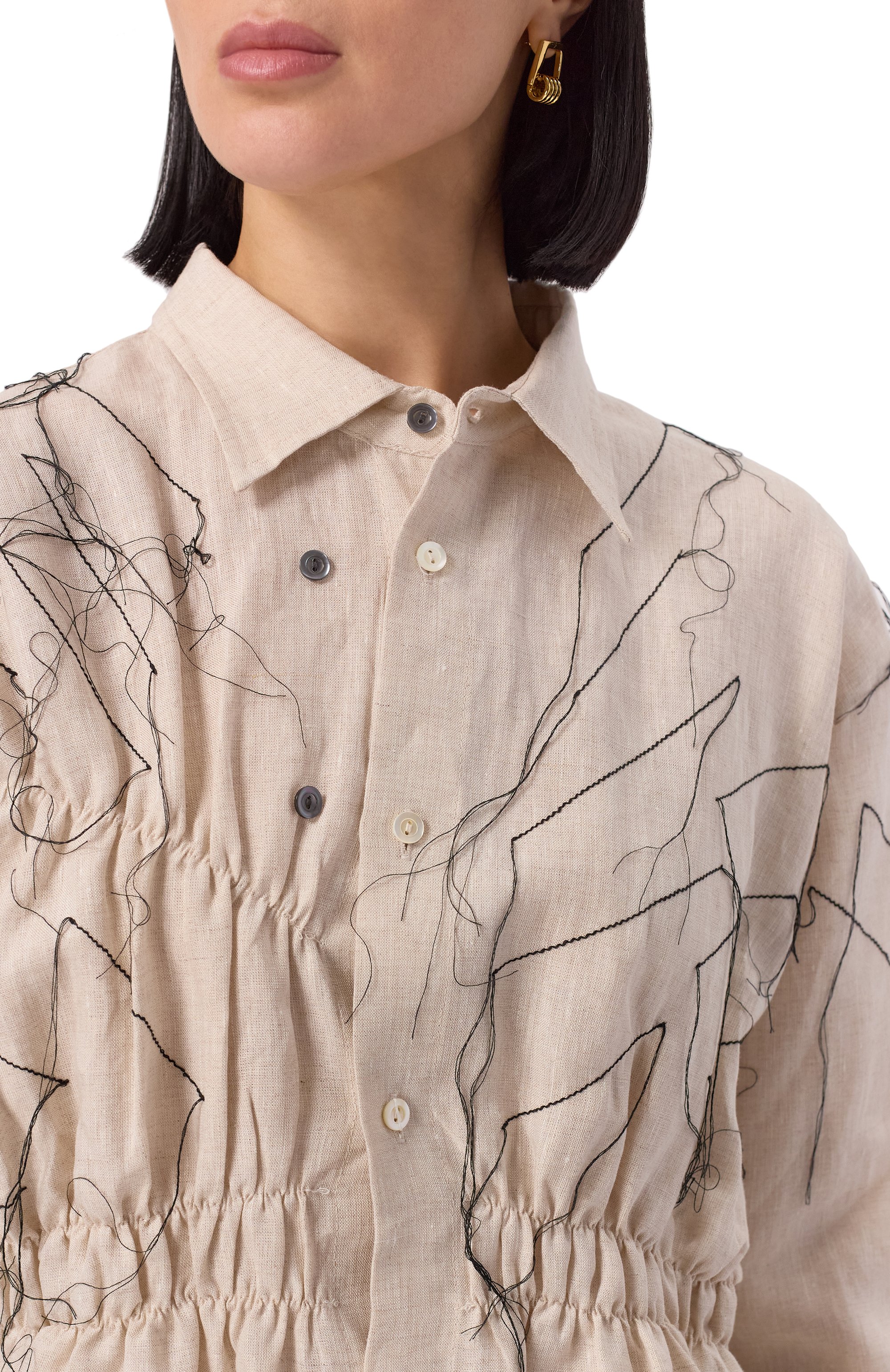 Льняная рубашка ALBUS LUMEN, арт. AL.RT25. 008.FREYSHIRT, фото 5