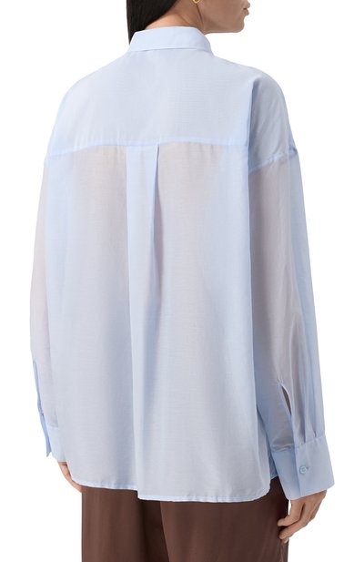 Рубашка из хлопка и шелка 12 STOREEZ, арт. 130615, фото 4