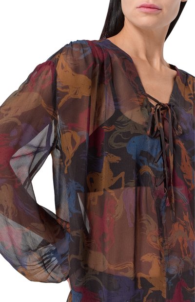 Блузка из вискозы ZADIG AND VOLTAIRE, арт. WWSH02262, фото 5