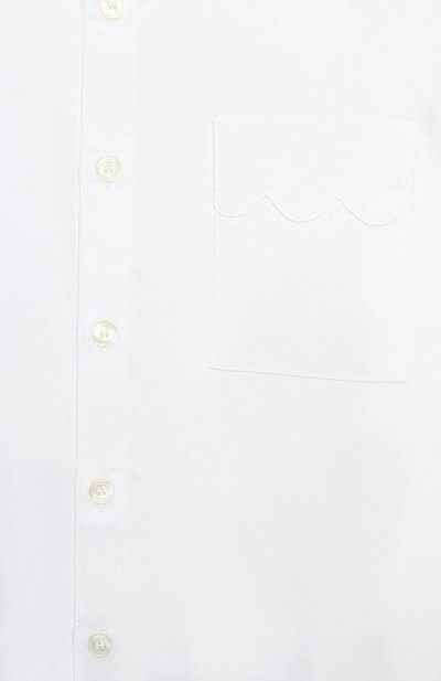 Хлопковая блузка BURBERRY, арт. 8013749, фото 3