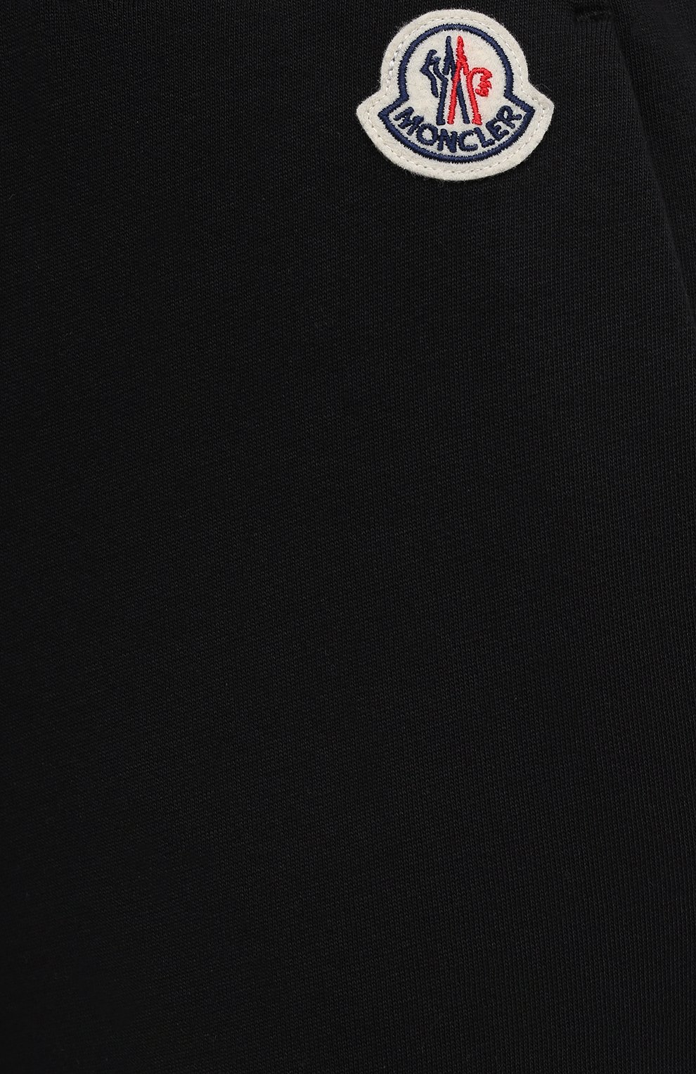 Хлопковые джоггеры MONCLER черного цвета по цене 39700 руб., арт. G1-093-8H742-00-809LC, фото 5 Хлопковые джоггеры MONCLER, арт. G1-093-8H742-00-809LC, фото 5