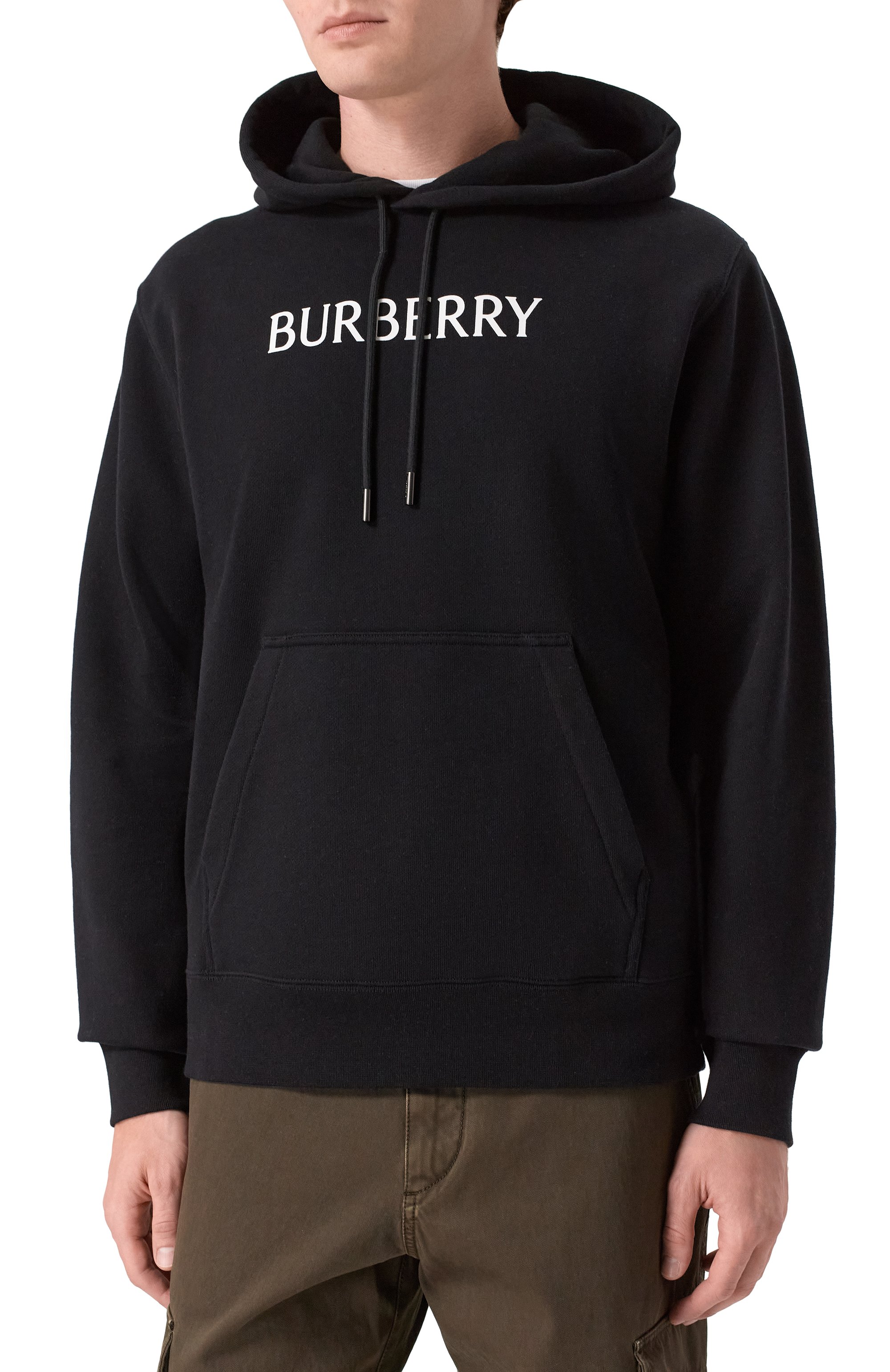 Хлопковое худи BURBERRY, арт. 8118999, фото 3