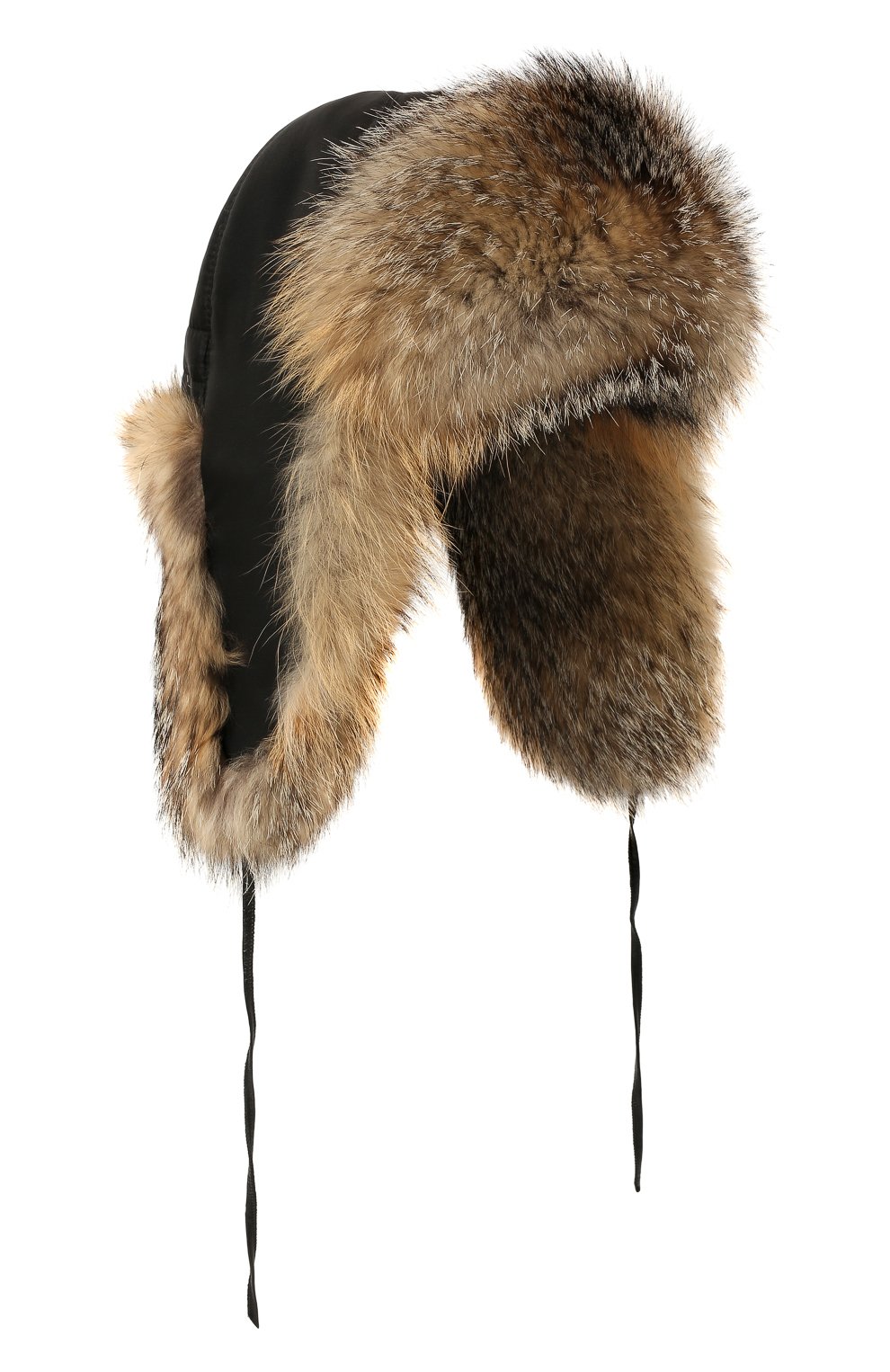 Шапка-ушанка с отделкой из меха лисы FURLAND, арт. 0001109610099300000, фото 1