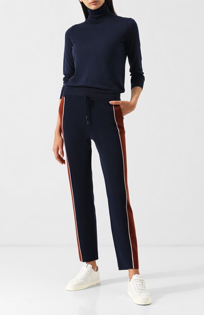 Шерстяные брюки с контрастными лампасами LORO PIANA, арт. FAI1819, фото 2