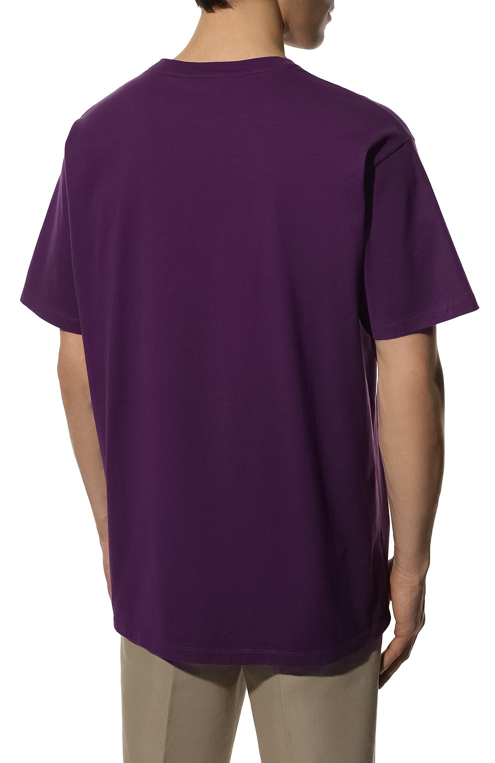 Хлопковая футболка GUCCI, арт. 616036/XJDWE, фото 4