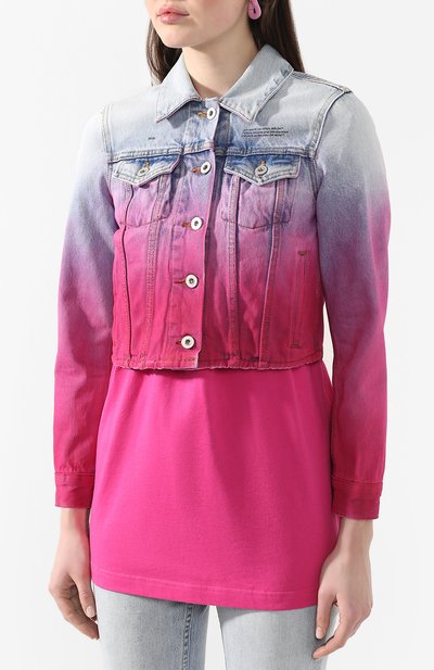Джинсовая куртка OFF-WHITE, арт. 0WYE008R207730977128, фото 3