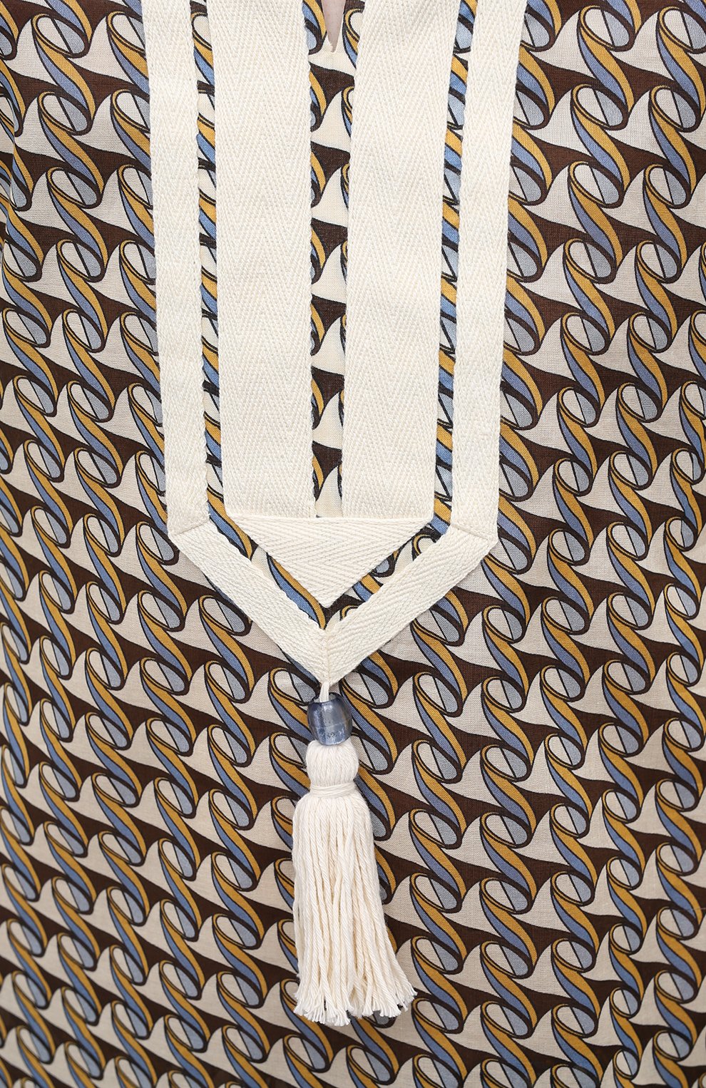 Хлопковая туника TORY BURCH, арт. 87522, фото 5