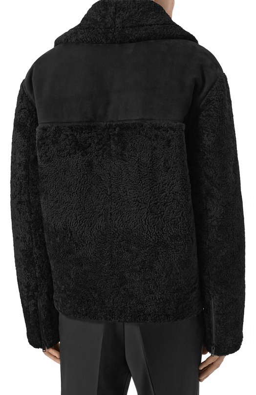 Дубленка из овчины MVST M25.1MM.0002/AFRICA CURLY (FUR 0UTSIDE)/METIS SUED Чёрный  M25.1MM.0002/AFRICA CURLY (FUR 0UTSIDE)/METIS SUED Фото 4