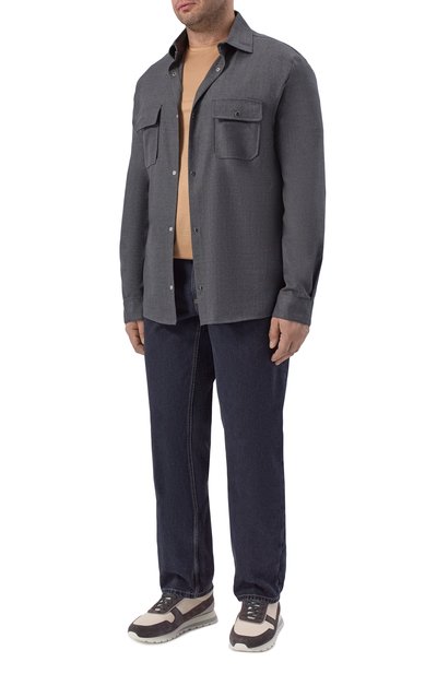 Хлопковая футболка STEFANO RICCI бежевого цвета по цене 75650 руб., арт. MNH6104960/TE0001, фото 2 Хлопковая футболка STEFANO RICCI, арт. MNH6104960/TE0001, фото 2