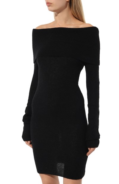 Платье DONDUP черного цвета по цене 49950 руб., арт. DA376/M00893D 002, фото 3 Платье DONDUP, арт. DA376/M00893D 002, фото 3