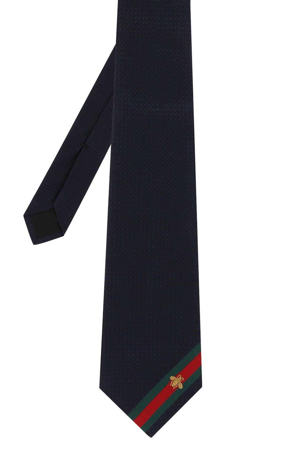 Шелковый галстук GUCCI синего цвета по цене 28800 руб., арт. 456510/4E002, фото 2 Шелковый галстук GUCCI, арт. 456510/4E002, фото 2