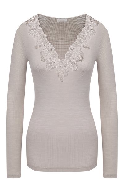 Женская лонгслив из шерсти и шелка ZIMMERLI, арт. 370-3070