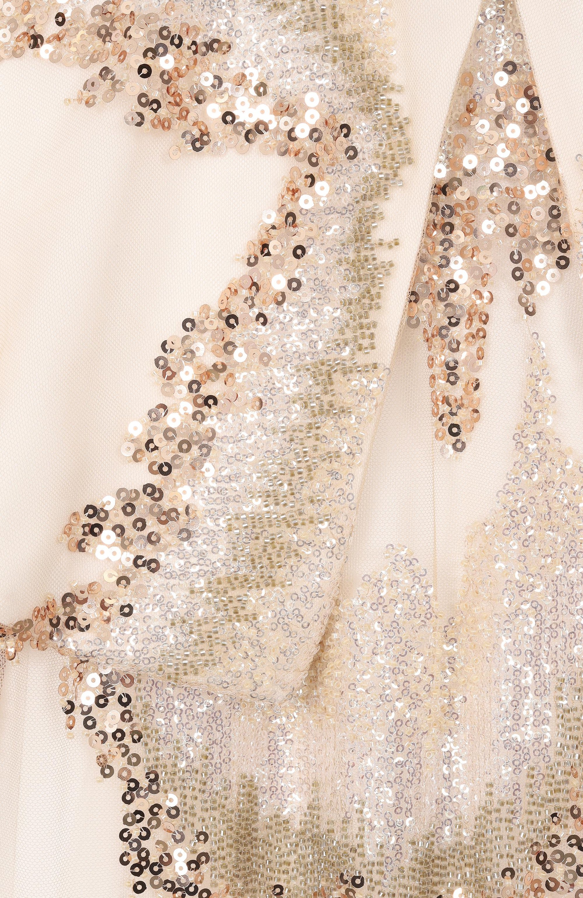 Платье MISSONI золотого цвета по цене 73950 руб., арт. MY1C81/T0101_001, фото 3 Платье MISSONI, арт. MY1C81/T0101_001, фото 3